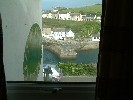 View from one of the back rooms at An Mordros, Porthleven. 1 June 2003.